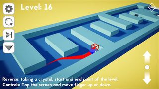Running Cube in Easy Maze Game - Screenshot 1