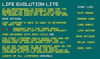 Life Evolution Lite - Screenshot 2
