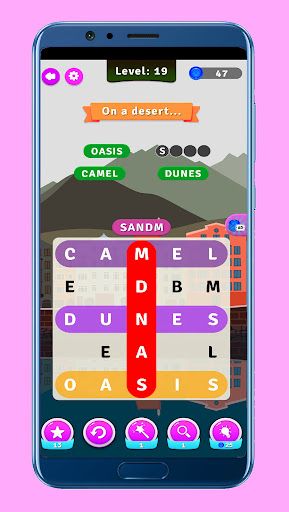 Word Search Game in English - Screenshot 2