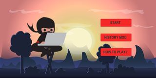 SWORD OF THE NINJA - Screenshot 1