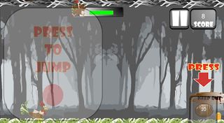 Chicken Flapper Haunted Forest - Screenshot 2
