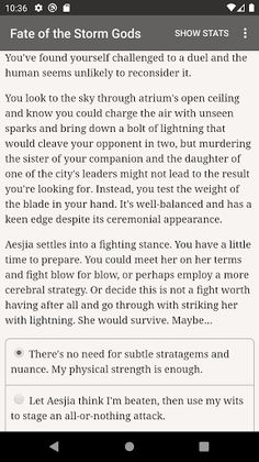 Fate of the Storm Gods - Screenshot 1