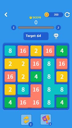 2048 Blocks Tapping - Screenshot 2