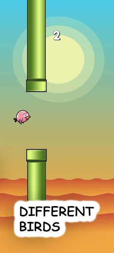 Flap it! Bird flappy adventure - Screenshot 2