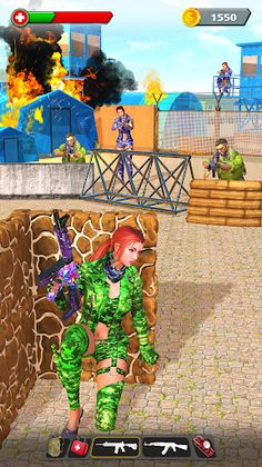 Infantry War Attack 3D - Screenshot 1