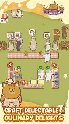 Kitten Paws: Idle Cafe - Screenshot 2