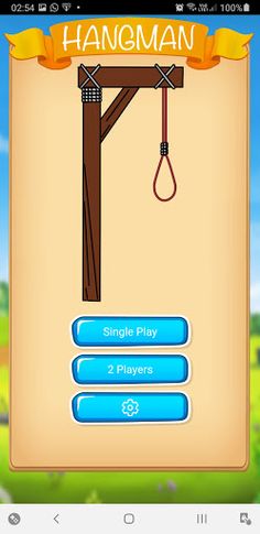 Hangman Multiplayer With Tips - Screenshot 1