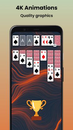 Klondike Solitaire Offline - Screenshot 4