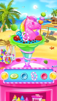 Rainbow Frozen Snowcone Maker - Screenshot 2