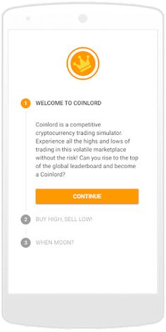 Coinlord - Cryptocurrency Trad - Screenshot 1