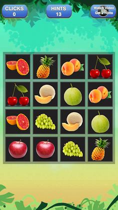 Matching Fruit : Memory Game - Screenshot 1