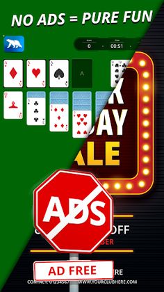 Solitaire - 3 in 1 Card games - Screenshot 2