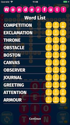 Word Palace : Crossword Game - Screenshot 3