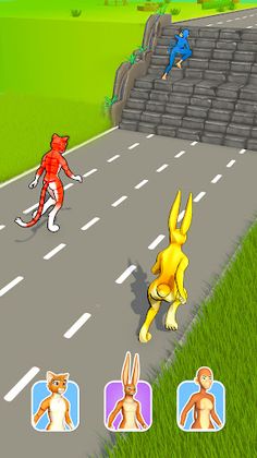 Animal Run 3D: Shape Shifting - Screenshot 2