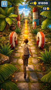 Lucy Hunt: Relic Run - Screenshot 2