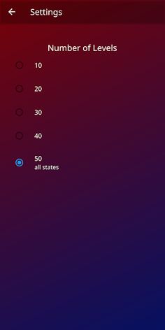 US Capitals Quiz - Screenshot 2