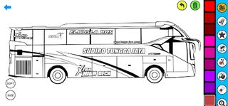 Bus Coloring Page - Screenshot 1