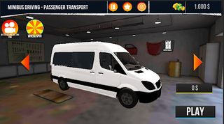 Minibus Driving Game - City Go - Screenshot 1