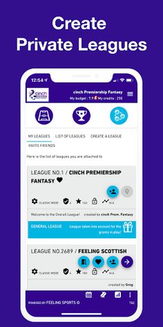 cinch Premiership Fantasy - Screenshot 3