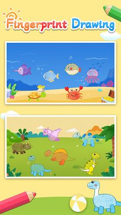 Creative fingerprint drawing - Screenshot 1