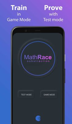 MathRace: Cool math substracti - Screenshot 1