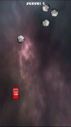 Car in Space 2D-Free Car Game - Screenshot 3