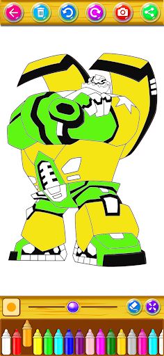 Robot Man Coloring Books - Screenshot 3