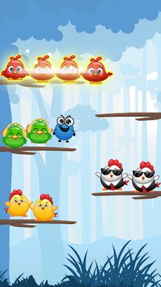 Bird Sort - Smart Puzzle - Screenshot 2