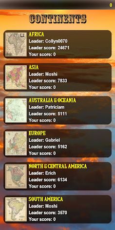 Quizzes - Around the World - Screenshot 2