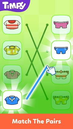 Timpy Matching Games For Kids - Screenshot 1