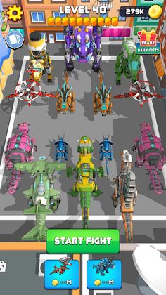 Vehicle Dinosaur Clash Battle - Screenshot 2