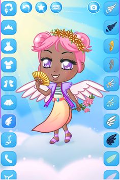 Chibi Angel Dress Up Game - Screenshot 4