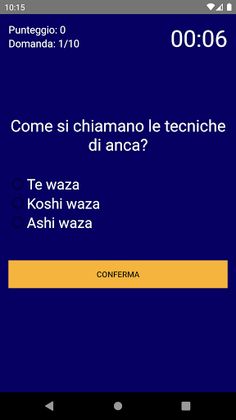 Judo Quiz - Screenshot 2