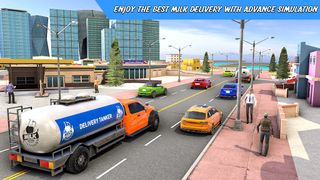 Cow Milk Delivery Truck Games - Screenshot 2
