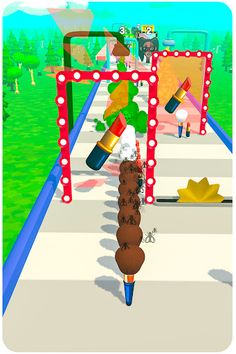 Beauty Dash: Make Up 3D Runner - Screenshot 3