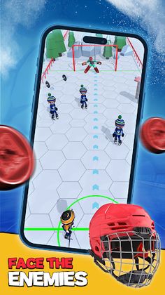 Ice Hockey Master Challenge 3D - Screenshot 2