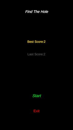 Find The Hole - Screenshot 1