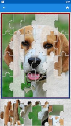 Dog Jigsaw Puzzle Game - Screenshot 1