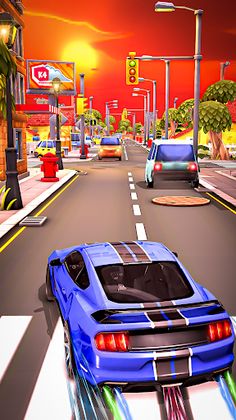 Heavy Traffic Car Racer 3D - Screenshot 2