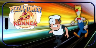 Peppino Pizza Runner Tower - Screenshot 1