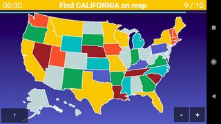 US Map Quiz - 50 States Quiz - - Screenshot 1