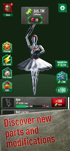 Idle USSR robots — atomic war - Screenshot 2