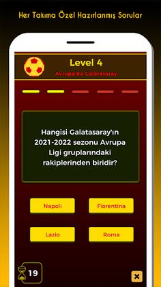 4 Büyük Futbol Bilgi Yarışması - Screenshot 4