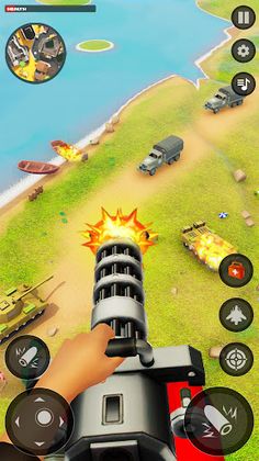 Gunship Combat: War Gun Games - Screenshot 3