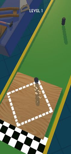 Wood cutting runner 3D - Screenshot 2