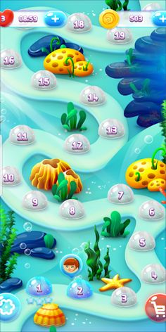 Sea Bubble Shooter - Screenshot 2