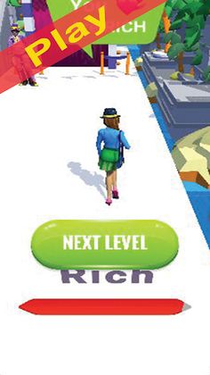 Running Money 3D : Dec Rooms - Screenshot 4