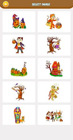 Halloween Party Coloring - Screenshot 1