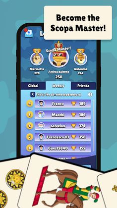 Scopa Online - Screenshot 3