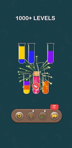 Water Color Sort Woody Puzzle - Screenshot 1